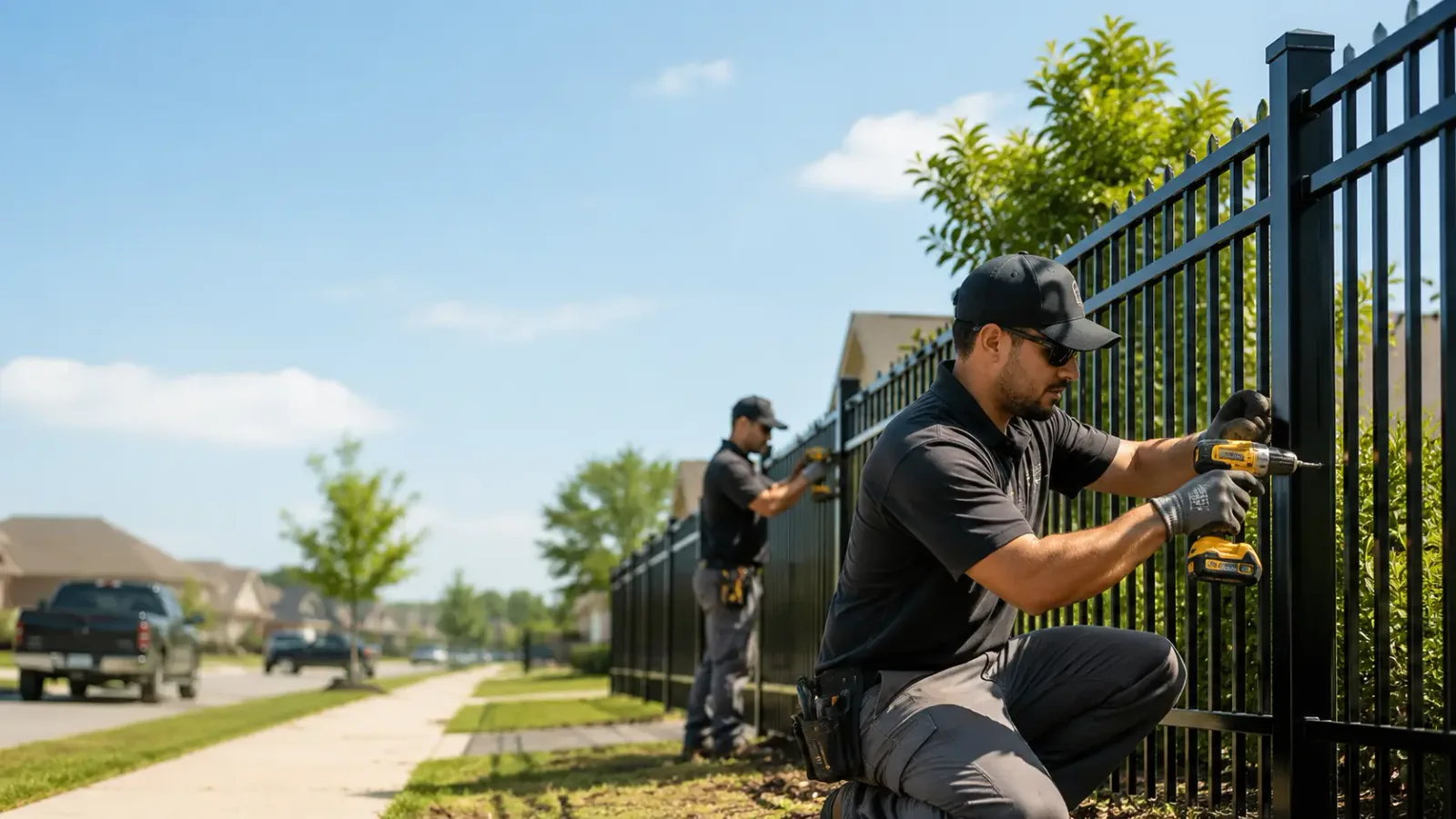 Metal Fence Installation in Le Roy, IL